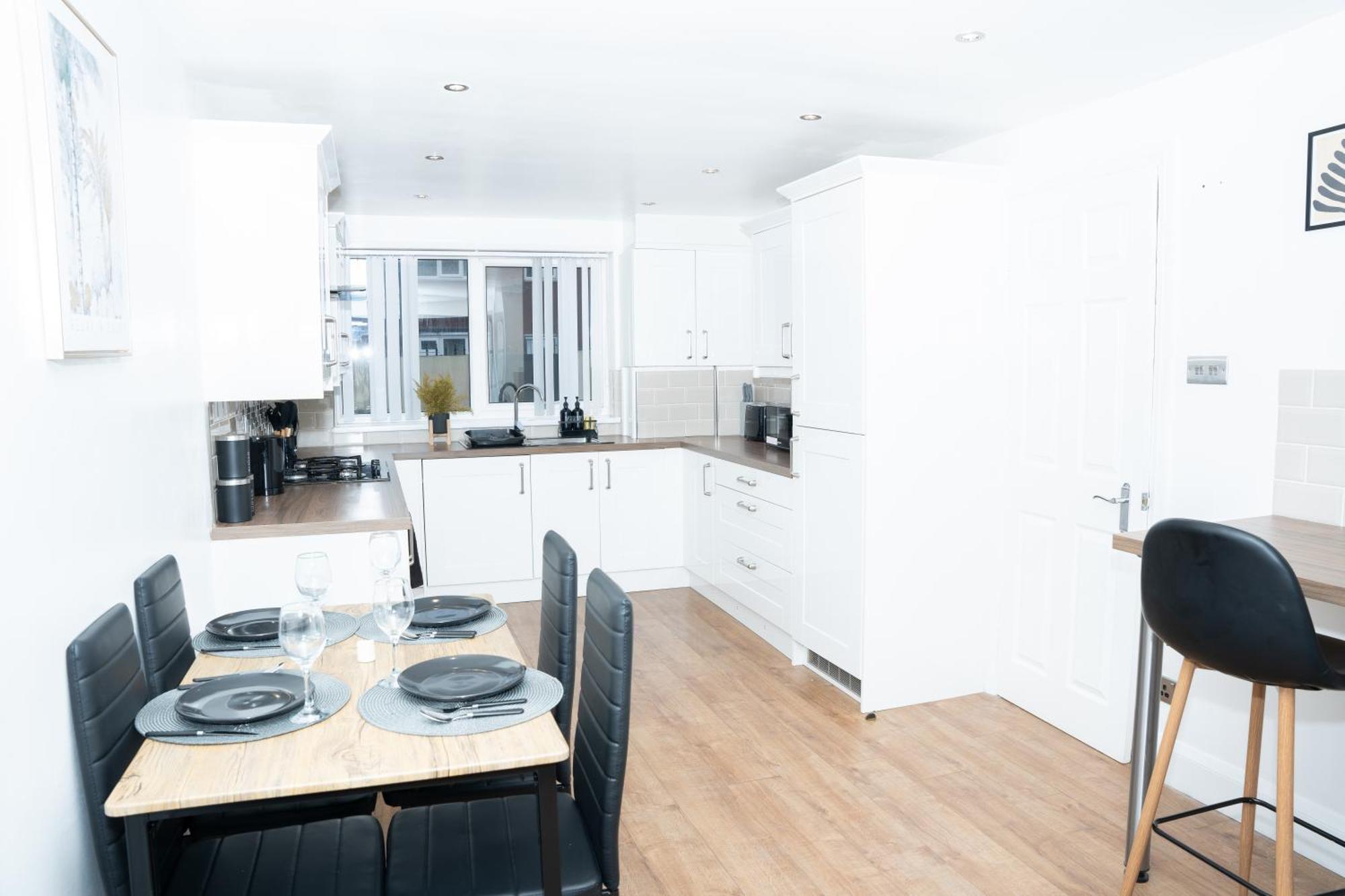 Stylish 3 Bed House With Free Parking Villa Leeds  Eksteriør bilde